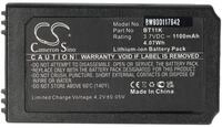 vhbw Ersatz f&uuml;r Danfoss BT11K f&uuml;r Fernbedienung (1100 mAh, 3,7 V, Li-Ion)...