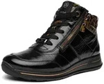 Ara Damen Schn&uuml;rstiefelette Osaka Sneaker schwarz 35 EU (2,5 UK)
