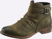Stiefelette ANDREA CONTI, Damen, Gr. 37, gr&uuml;n (oliv), Lederimitat, Schuhe