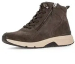 Gabor Schn&uuml;rboots Keilabsatz, High Top-Sneaker mit zwei Rei&szlig;verschl&uuml;ssen...