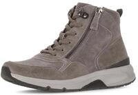 Gabor Schn&uuml;rboots Keilabsatz, High Top-Sneaker mit zwei Rei&szlig;verschl&uuml;ssen...