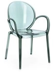 Feeling4Home Gartenstuhl Camilla 4er-Set mit Armlehne, Mint, Stapelbar,...
