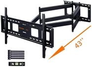 LuxusKollektion TV-Wandhalterung TV Wandhalterung 1080mm Gelenkarm schwenkbar...