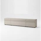 xonox.home Lowboard Beach, stehend 3 Klappen in Kaschmir 180 x 36 x 34 cm