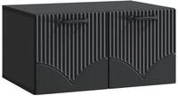 vidaXL TV-Schrank 59,5 x 41 x 30 cm Wandmontierter TV-Schrank Schwarz...