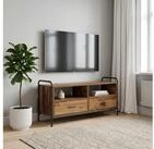 vidaXL TV-Board vidaXL TV-Schrank 67,5 x 33 x 50 cm Altholz Holzwerkstoff