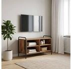 vidaXL TV-Board vidaXL TV-Schrank 140 x 39,5 x 50 cm Altholz Holzwerkstoff