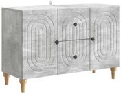 vidaXL Sideboard TV-Schr&auml;nk Betongrau 89 x 34,5 x 60 cm Holzwerkstoff (1 St)