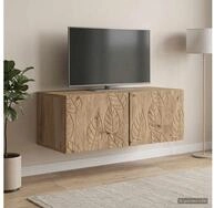 vidaXL TV-Board vidaXL Wandmontierter TV-Schrank 98 x 41 x 30 cm Artisan-Eiche