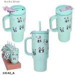 Depesche Kinderbecher PENfection Lolli Riot To Go Becher Panda 470 ml mit...