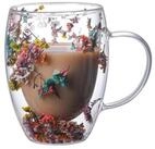 LuxusKollektion Latte-Macchiato-Glas Cappuccino Gl&auml;ser doppelwandig 350ml mit