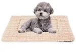 LuxusKollektion Hundematratze Hundebett Orthop&auml;disch Flauschig Aprikose...