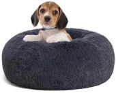LuxusKollektion Hundebett Hundebett Orthop&auml;disches Donut L 60 x B 60 x H 18 cm