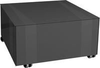 M&auml;usbacher Couchtisch Nova, Couchtisch auf Rollen BHT 75/42/75 cm mit 1...