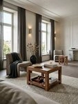 KADIMA DESIGN Couchtisch Couchtisch MUMBAI Massiv-Holz 60 x 60 cm...