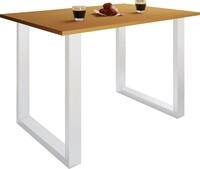 VCM Esstisch Xona K&uuml;chentisch B. 140 x T. 50 x H. 76 cm, F&uuml;r 6 Personen, im