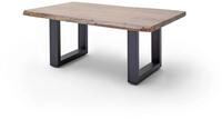 Robas Lund Couchtisch CARTAGENA, Akazie walnussfarben, U-Gestell anthrazit...