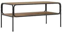 vidaXL Couchtisch 100 x 50 x 46 cm Beistelltisch Artisan-Eiche 100x50x46 cm