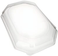 PAPSTAR Servierplatte 50 x Deckel f&uuml;r Servierplatten PET 54 cm x 35 cm x 6,3 cm