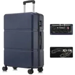 YONSLY Koffer Hartschalen-Reisekoffer Trolley Rollkoffer aus ABS und Aluminium,...