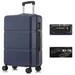 YONSLY Koffer Hartschalen-Reisekoffer Trolley Rollkoffer aus ABS und Aluminium,...