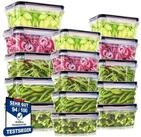 LuxusKollektion Frischhaltedose Frischhaltedosen Set 15 BPA Frei Auslaufsicher...