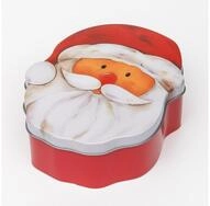 Excellent Houseware Vorratsdose VINTERA Keksdose mit Weihnachtsmotiv, 1,7 l,...