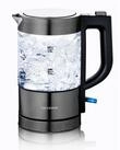 Severin Wasserkocher WK9387, Wasserkocher 0,5 l, 1000 W, Glas, Anti-Kalk,