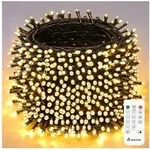 Salcar LED-Lichterkette 2m-100m LED Lichterkette Weihnachtsbaum 20-1660er LED