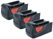 vhbw Ersatz f&uuml;r Hilti B36/5.2 f&uuml;r Elektrowerkzeug Akku Akku Li-Ion 4000 mAh...