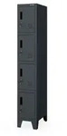 Jan Nowak Mehrzweckschrank Metall Schlie&szlig;fachschrank 29 cm ROBERT 1 Plus 5 F&auml;cher