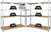 PROREGAL&reg; Schwerlastregal MegaDeal Garagenregal Steckregal Lagerregal TAURUS,