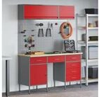 vidaXL Mehrzweckschrank-Set vidaXL Arbeitsschrankset mit Schubladen mit...