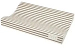 Meyco Baby Wickelauflage Fat Stripe Taupe (1-tlg), 50x70cm braun 50 cm x 70 cm