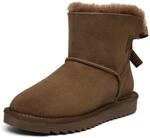 Winterboots ARA "ALASKA", Damen, Gr. 36, Lammfell, wei&szlig; (kaffee), Lammfell,