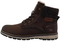 Winterboots MUSTANG SHOES, Herren, Gr. 40, Warmfutter, braun (dunkelbraun), Textil,