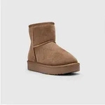 Esprit PITERA Winterboots Schlupfboots, Winterstiefelette mit Warmfutter braun...