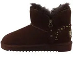 Mustang Shoes Winterboots Winterboots Plateau, Winterstiefelette mit Nieten und