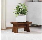 vidaXL Hocker vidaXL Hocker Natur 29 x 20 x 17 cm Mahagoni Holz
