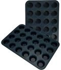 LuxusKollektion Muffinform Silikon Muffinform 24 Muffins Antihaft Backblech...