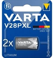 VARTA 2x Varta V28PXL Photobatterie Lithium 6V 170mAh 1er Blister Batterie