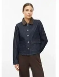 s.Oliver Funktionsjacke Indoor-Jacke Denimjacke mit Cordkragen blau XXS (32)