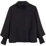 s.Oliver Funktionsjacke Outdoor-Jacke Jacke im Relaxed Fit mit Strickkragen