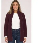 STREET ONE Fellimitatjacke mit Stehkragen