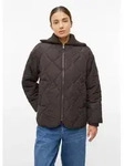 s.Oliver Funktionsjacke Outdoor-Jacke Wattierte Jacke mit Strickkragen braun XS (34)