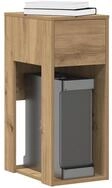 vidaXL Computerschrank vidaXL Computerschrank mit Schublade Artisan-Eiche...