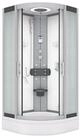 AcquaVapore Komplettdusche Fertigdusche Dusche D58-60M0 Wei&szlig; 100x100,