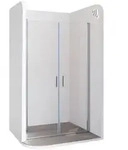 i-flair Dusch-Doppelfl&uuml;gelt&uuml;r Duscht&uuml;r 88-91 cm - H&ouml;he: 190 cm, aus