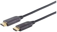 S-Conn Optisches HDMI Anschlusskabel 10K 15,0m HDMI-Kabel