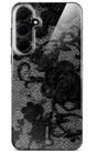 ONEFLOW Handyh&uuml;lle f&uuml;r Samsung Galaxy A35 5G Splash Cover Lace Spitze Schwarz...